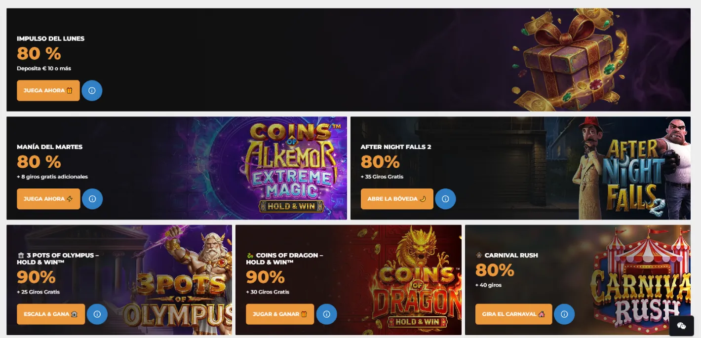 lord of spins casino bonus es